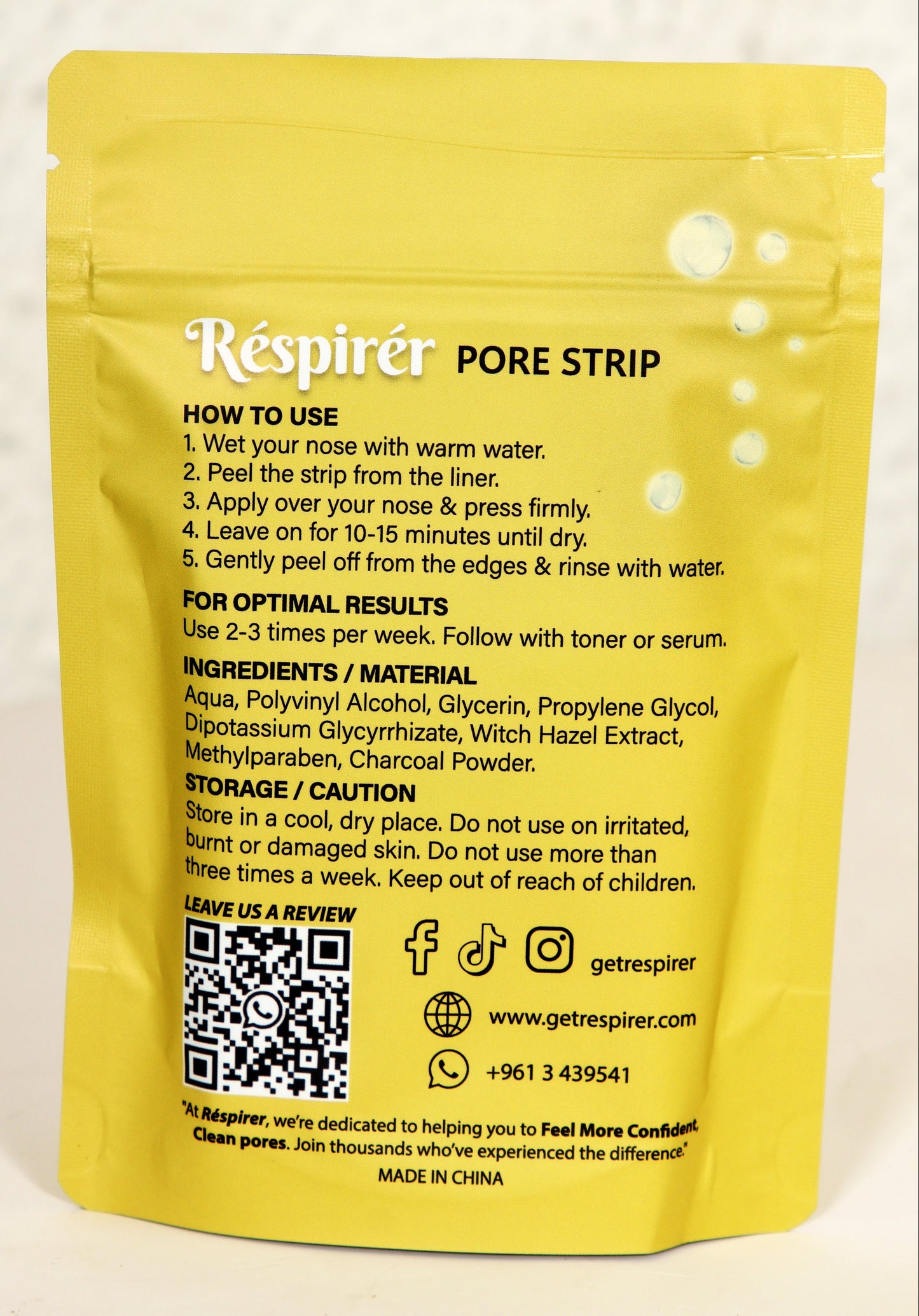 Réspirer Pore Strips