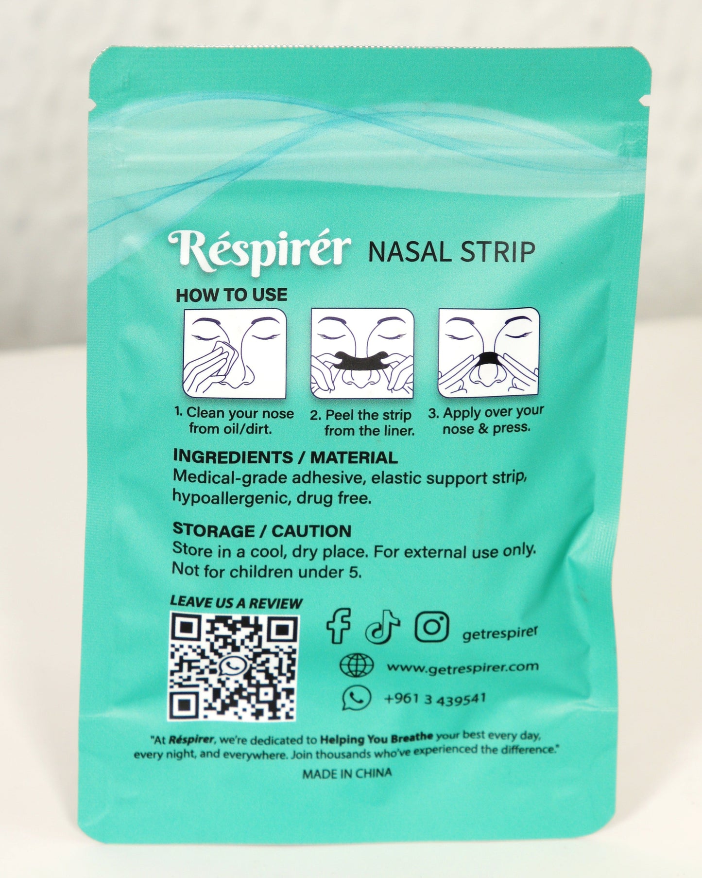 Réspirer Nasal Strips