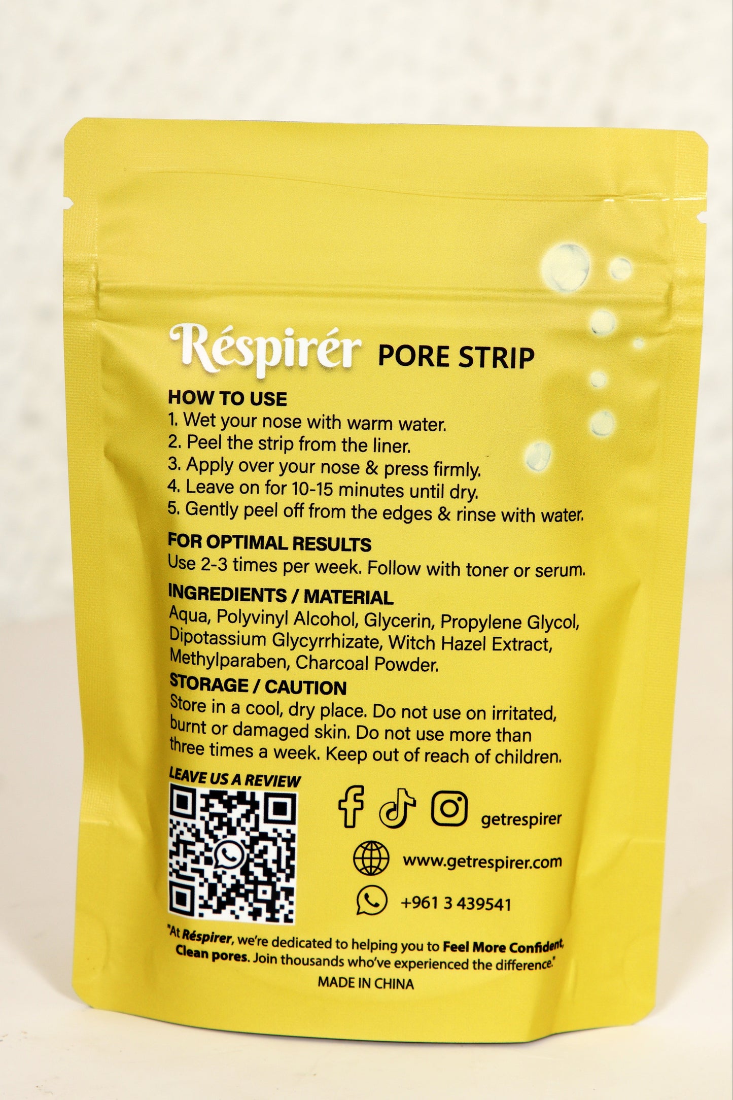 Réspirer Pore Strips