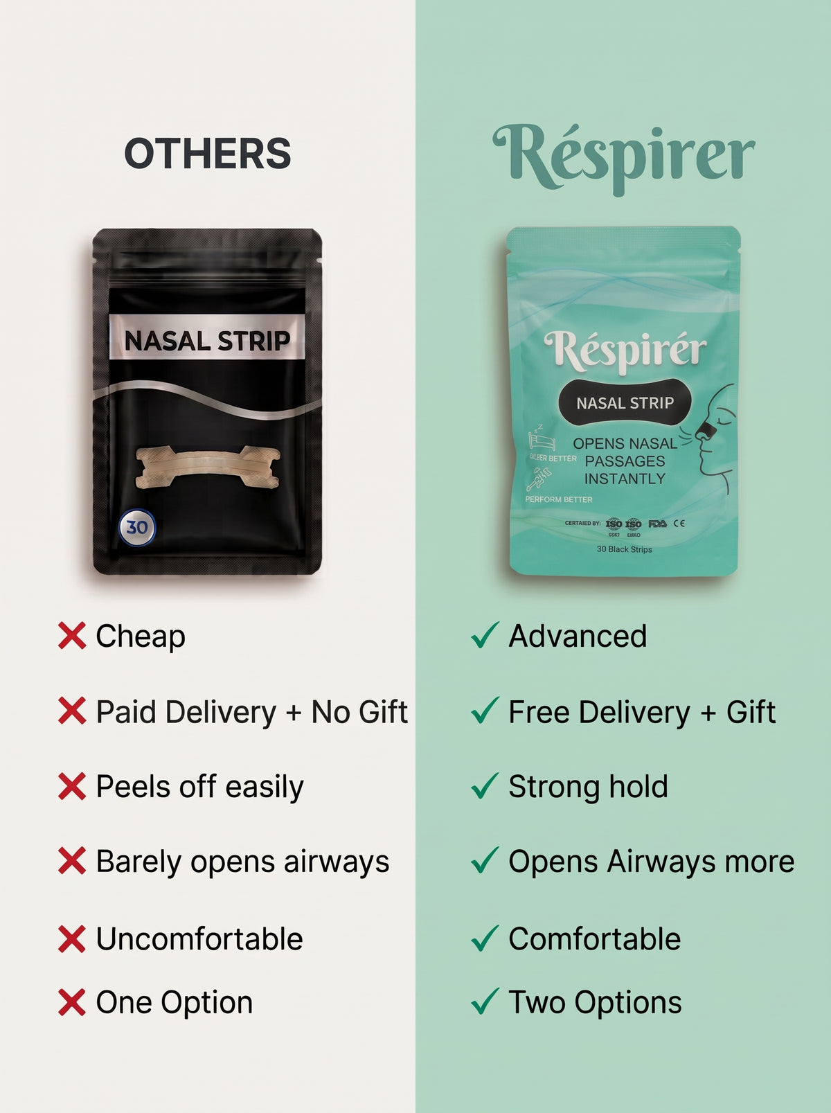EXTRA-STRONG NASAL STRIPS